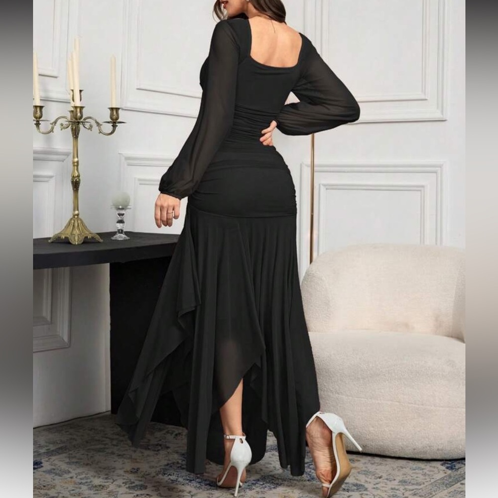 Elegant Lavender Evening Gown - Picture 8 of 16
